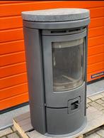 demo model Barbas eco 600, 8 kW, met speksteen bovenplaat, Huis en Inrichting, Ophalen, Houtkachel, Zo goed als nieuw, Vrijstaand