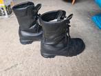 Originele leger kisten - Army boots - zwart leer, Kleding | Dames, Schoenen, Ophalen of Verzenden, Gedragen, Zwart