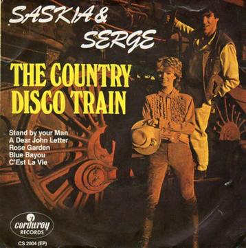 Saskia & Serge ‎– The Country Disco Train (1983) beschikbaar voor biedingen