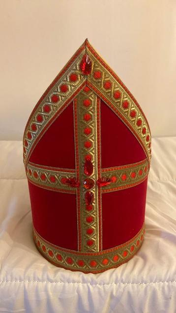 Sinterklaas mijter Bram model maat 61cm nieuw! beschikbaar voor biedingen