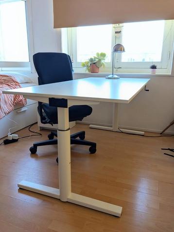 Wit bureau van Gispen 160 x 80 cm