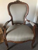 Vintage fauteuil, Huis en Inrichting, Fauteuils, Ophalen, Hout, Minder dan 75 cm, Zo goed als nieuw