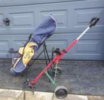 Dunlop Junior Loco Kid golfset met golfkar, standbag,7 clubs, Sport en Fitness, Ophalen of Verzenden, Gebruikt, Set, Overige merken