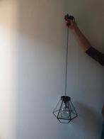 Hanglamp, Ophalen of Verzenden, Gebruikt, Glas, Minder dan 50 cm