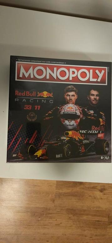 Monopoly Red Bull Racing beschikbaar voor biedingen