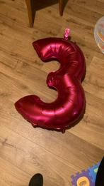 Gratis roze folie ballon 3, Verzenden, Gebruikt, Versiering, Verjaardag
