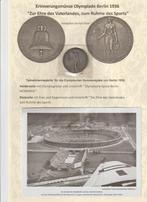 1936 Zur Ehre des Vaterlandes, zum Ruhme des Sports, Verzenden, Overige soorten, Duitsland, Embleem of Badge