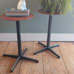 Lucky Vintage Set van 2 vintage Marko hoge schoolkrukkem, Huis en Inrichting, Krukjes, Ophalen, Gebruikt, Marko, Onbekend