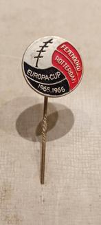 Feyenoord Europacup 1965/1966 Pin, Verzamelen, Verzenden, Gebruikt, Sport, Speldje of Pin
