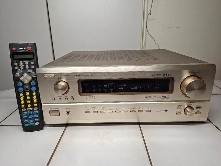 Denon AVR-3801 Receiver Met Afstandsbediening 400 Watt, Audio, Tv en Foto, Versterkers en Receivers, Refurbished, 120 watt of meer