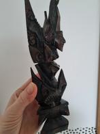 Vintage hand uitgesneden beeld van de god Haruda?, Ophalen of Verzenden