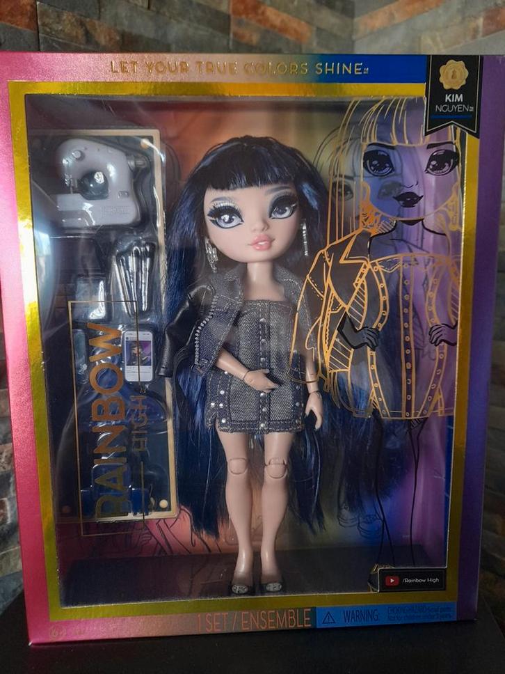 Rainbow High - Kim Nguyen, Verzamelen, Poppen, Zo goed als nieuw, Pop, Ophalen of Verzenden