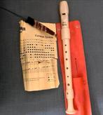 Höhner blokfluit, met hoes en rager z.g.a.n., Muziek en Instrumenten, Blaasinstrumenten | Blokfluiten, Ophalen of Verzenden, Zo goed als nieuw