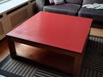 Massieve teak houten salontafel, Huis en Inrichting, Tafels | Salontafels, Ophalen, Gebruikt, Minder dan 50 cm, 100 tot 150 cm