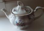 Nostalgische theepot met bloemdecor, gezellig theedrinken, Ophalen of Verzenden