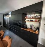 IKEA Kungsbacka keukenfrontjes, zwart, zgan met greepjes, Huis en Inrichting, Keuken | Complete keukens, Ophalen, Zo goed als nieuw