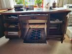 Antiek Eiken Bureau, Huis en Inrichting, Bureaus, Ophalen of Verzenden