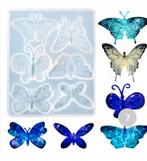 Butterfly ornament silicone mold 5 pieces, Ophalen of Verzenden, Nieuw
