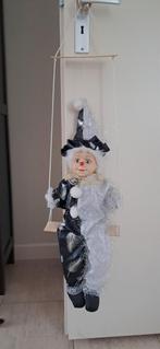 Decoratie Clown op Schommel, Ophalen of Verzenden