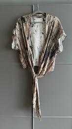 ZARA top taupe mauve zwart grijs mt XL nieuw, Zara, Ophalen of Verzenden, Nieuw