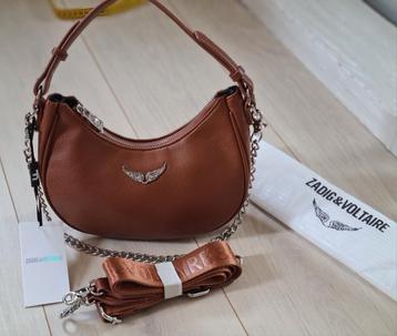 Zadig en Voltaire Moonrock bruine tas hobo maan handtas nieu beschikbaar voor biedingen