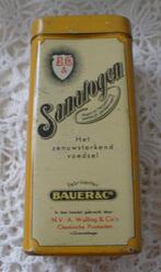 Oud klein Sanatogen blikje, Verzamelen, Blikken, Ophalen of Verzenden, Zo goed als nieuw, Overige, Overige merken
