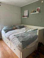 1/ 2 persoonsbed + bureau, Huis en Inrichting, Slaapkamer | Stapelbedden en Hoogslapers, Ophalen, Gebruikt, Overige typen, Tweepersoons