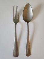 Gero vork/lepel Alpacca, Antiek en Kunst, Antiek | Bestek, Ophalen of Verzenden