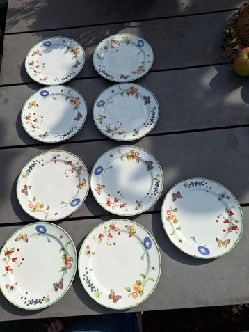 9 Janneke Brinkman Fruit & Flowers Ontbijtbordjes beschikbaar voor biedingen