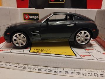 Chrysler Crossfire Coupe antraciet Bburago metal 1:18 KRD beschikbaar voor biedingen