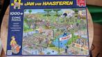 Jan van Haasteren puzzel Modderrace, Ophalen of Verzenden, 500 t/m 1500 stukjes, Zo goed als nieuw, Legpuzzel