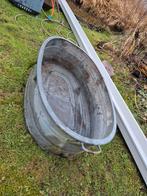 Oude zinken teil, Ophalen, Gebruikt