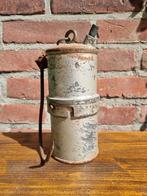 Oude Carbidlamp Mijnwerkerslamp BECC0, Ophalen of Verzenden