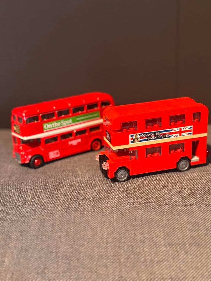 Lego 40220 Londense Bus - Dubbeldekker!, Kinderen en Baby's, Speelgoed | Duplo en Lego, Zo goed als nieuw, Lego, Complete set