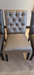 4 stuks Eetkamerstoelen te koop, Huis en Inrichting, Stoelen, Ophalen, Barok, Bruin, Zo goed als nieuw