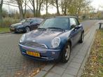 Mini 1.6 16V ONE Cabrio 2007 Blauw, Auto's, Mini, Open dak, Stof, Zwart, 4 cilinders