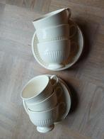 Wedgwood kop en schotels edme 6 stuks, Ophalen, Zo goed als nieuw, Wedgwood, Kop(pen) en/of Schotel(s)