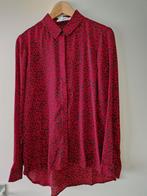 COSTES BASIC RODE PANTER BLOUSE MET ZWARTE PRINT MAAT L, Maat 38/40 (M), Nieuw, Ophalen of Verzenden, Costes