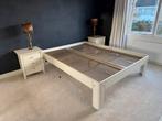 Auping bed hoog, Huis en Inrichting, Ophalen, Overige materialen, Wit, Tweepersoons