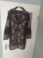 Zeer mooie lange jas otracosa, Maat 38/40 (M), Zwart, Ophalen of Verzenden, Zo goed als nieuw