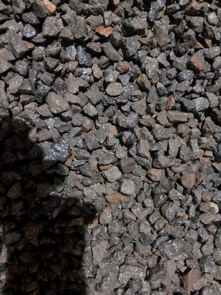 Basaltsplit in Big Bags - 2,5 m3, Tuin en Terras, Grind, Keien en Split, Nieuw, Split, Zwart, Basalt, Ophalen