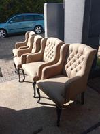 Chesterfield Eetkamerstoelen - Robuust & Breed, ., Ophalen of Verzenden, Zo goed als nieuw, .