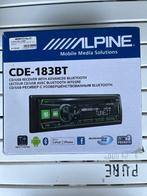 ALPINE CDE-183BT Autoradio/cd/usb, Auto diversen, Autoradio's, Ophalen of Verzenden, Zo goed als nieuw