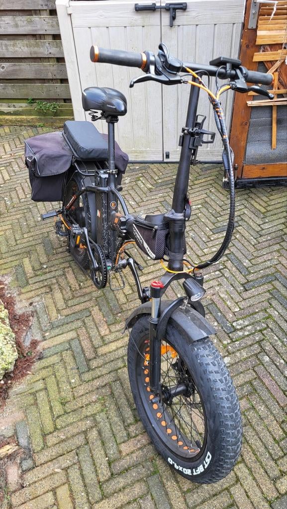 Moovway Elektrische Vouwfiets Dikke Banden, Fietsen en Brommers, Elektrische fietsen, Gebruikt, Overige merken, 51 tot 55 cm, Minder dan 30 km per accu