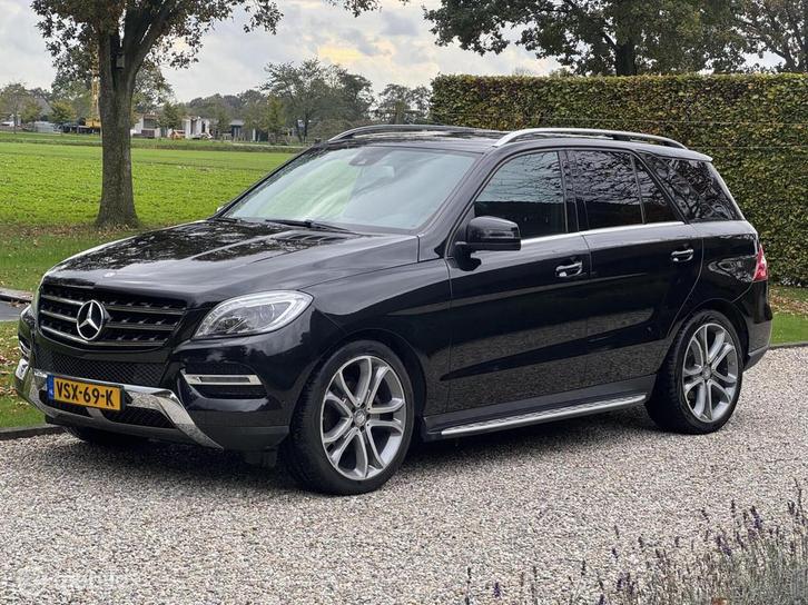 Mercedes ML 350 BlueTEC Grijs Kenteken Nwe Motor Luchtvering, Auto's, Mercedes-Benz, Bedrijf, Te koop, M-Klasse, 4x4, ABS, Achteruitrijcamera
