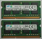 16GB DDR3 8GB PC3L-12800 1600MHz Samsung Sodimm 1348, Computers en Software, RAM geheugen, Gebruikt, Verzenden, DDR3, 1600MHz