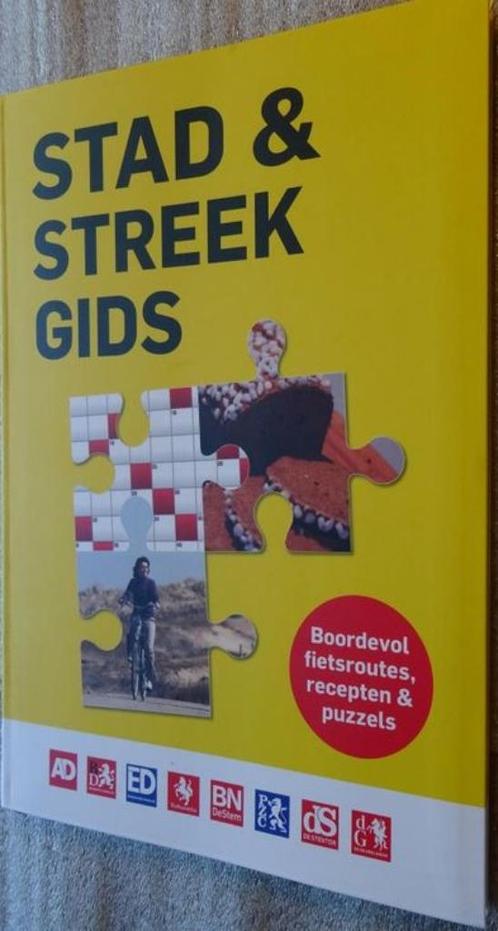 STAD & STREEKGIDS puzzels en fiets/wandelroutes (nieuw boek), Boeken, Overige Boeken, Nieuw, Ophalen of Verzenden