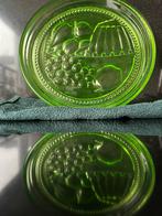 Anna uranium glazen schaal - - Ø25cm, Ophalen of Verzenden