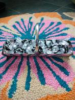 Vintage verzilverd mandje van Yeoman plate, Ophalen of Verzenden