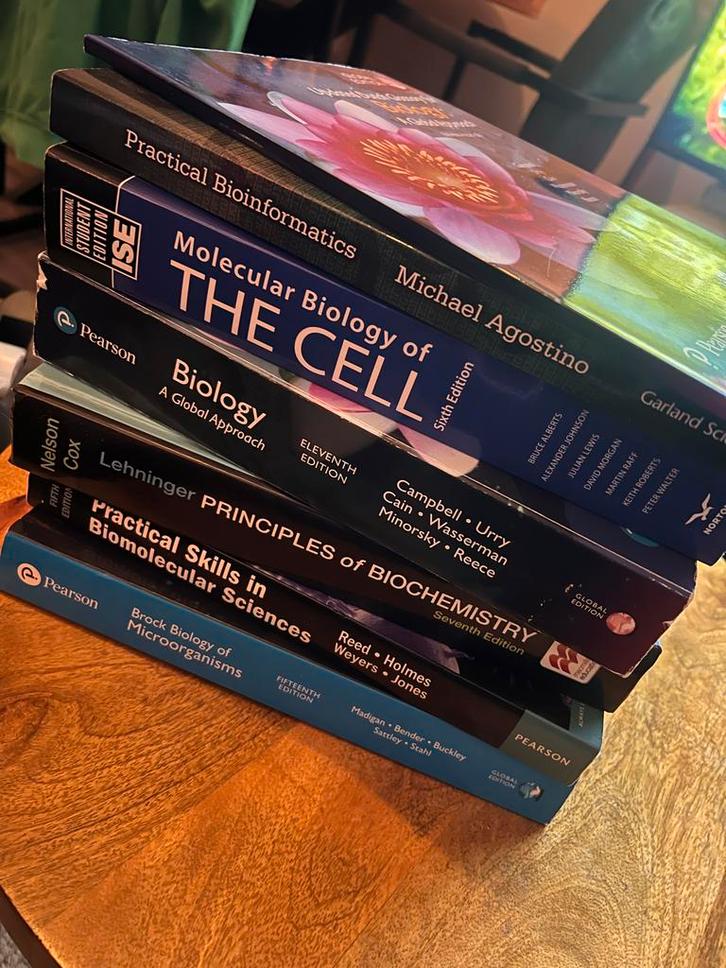 Studieboeken Biomedisch/Life Science - Totaal pakk, Boeken, Studieboeken en Cursussen, Gelezen, HBO, Beta, Ophalen of Verzenden